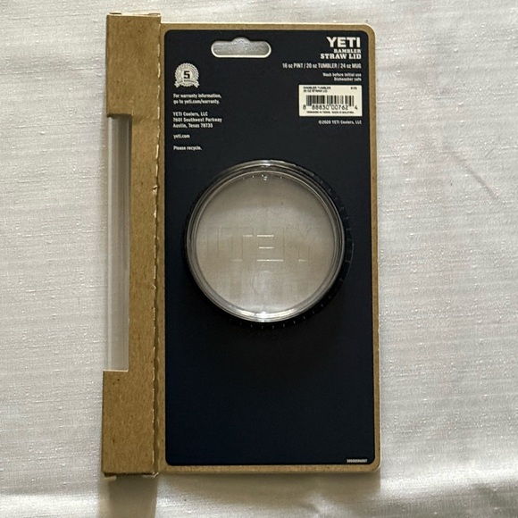 Yeti Tumbler Rambler Straw Lid, 24oz. New - Picture 2 of 2